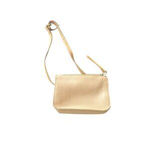 Madewell Beige‎ Genuine Leather Waist Bag Adjustable Belt Strap & Zipper Closure